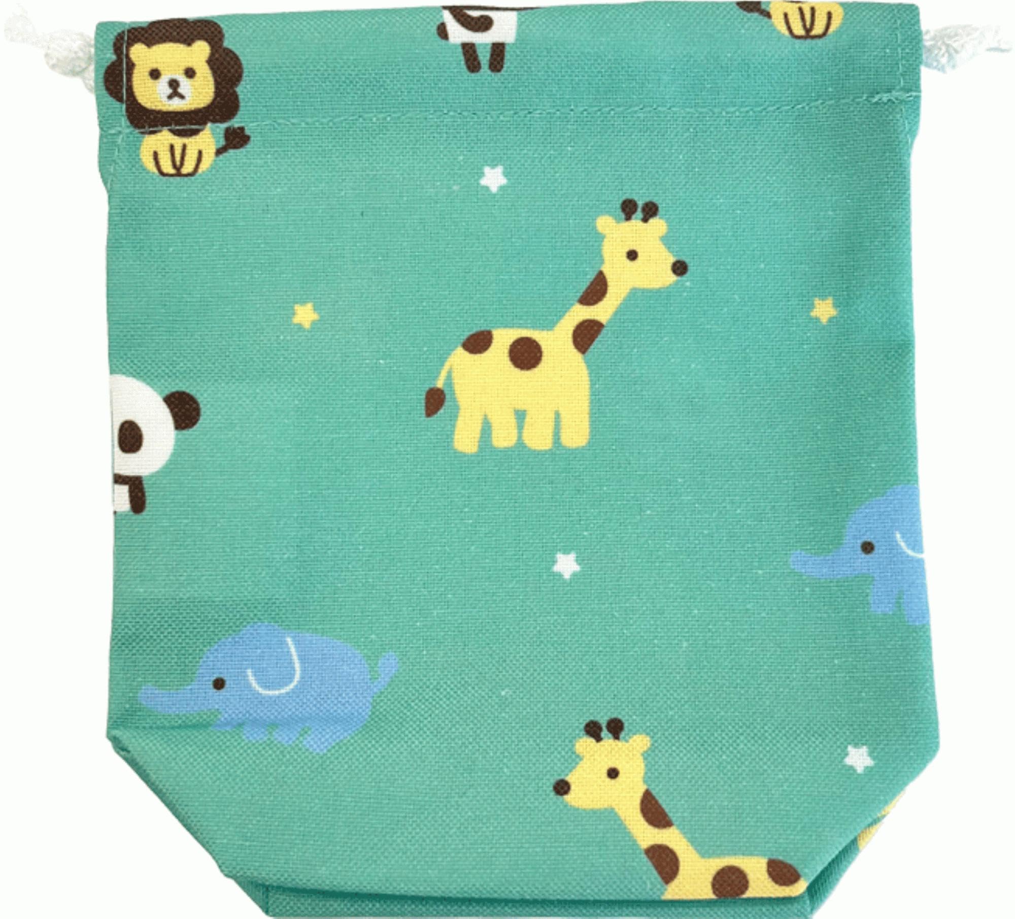 

Мини-мешочек на шнурке для детского сада, для чашки, зубной щетки, носового платка, с милым персонажем пандой и животным GE0942 8B Школа, детский сад, держатель, держатель,