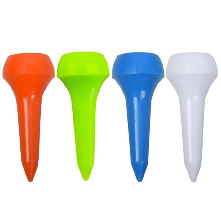 30Pcs Mushroom Head Golf Tees Training Tool White Plastic Golf Tees Mushroom Head Short Tees Golf Training Equipment