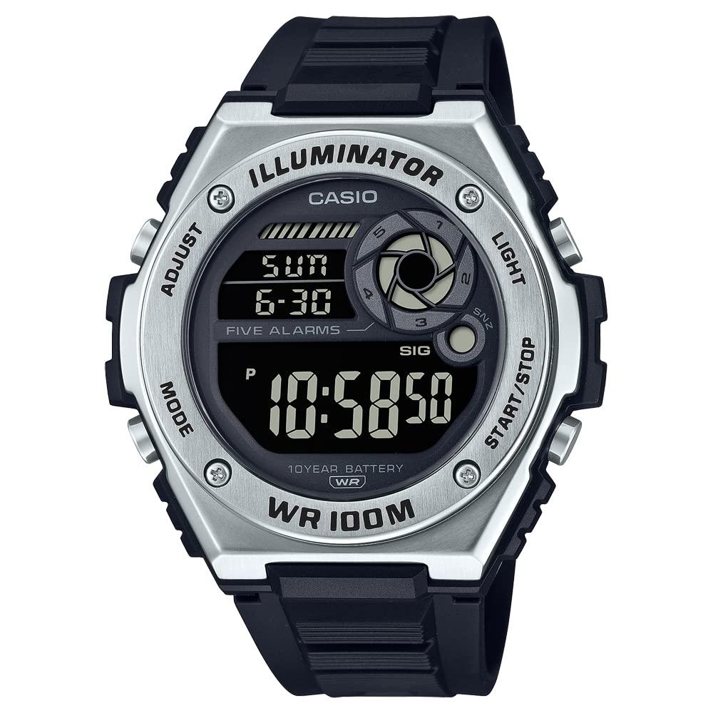 

CaSio Mwd 100h 1bv [] [CaSio] Стандартные цифровые мужские наручные часы с несколькими будильниками overSeaS Model Black