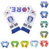 European Cup Soccer Scarf With Quickdry Cotton Fabric For Fans And Collectors