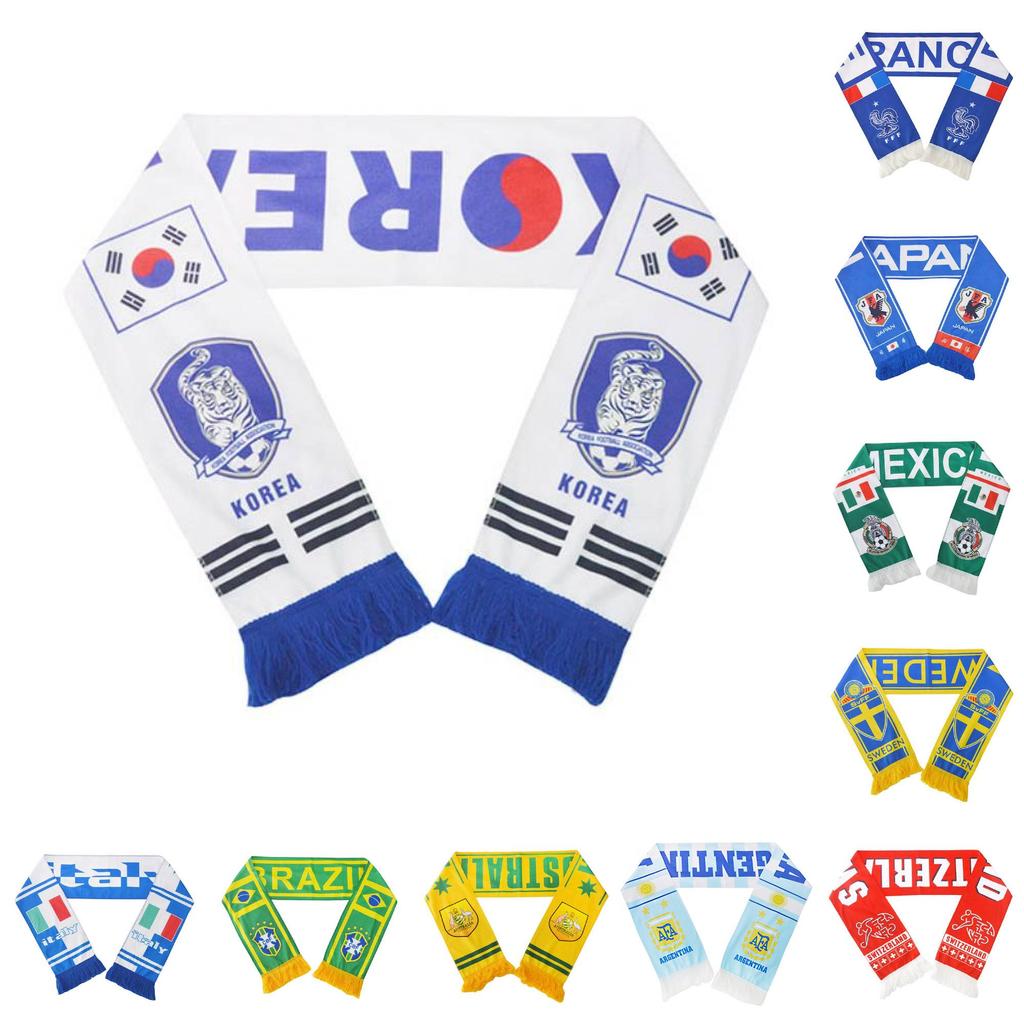 European Cup Soccer Scarf With Quickdry Cotton Fabric For Fans And Collectors