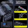 Strong ABS Construction 3 Socket Car Chargers Adapter 187W Featuring PD45W 3.0 Fast Charging and Independent Switches