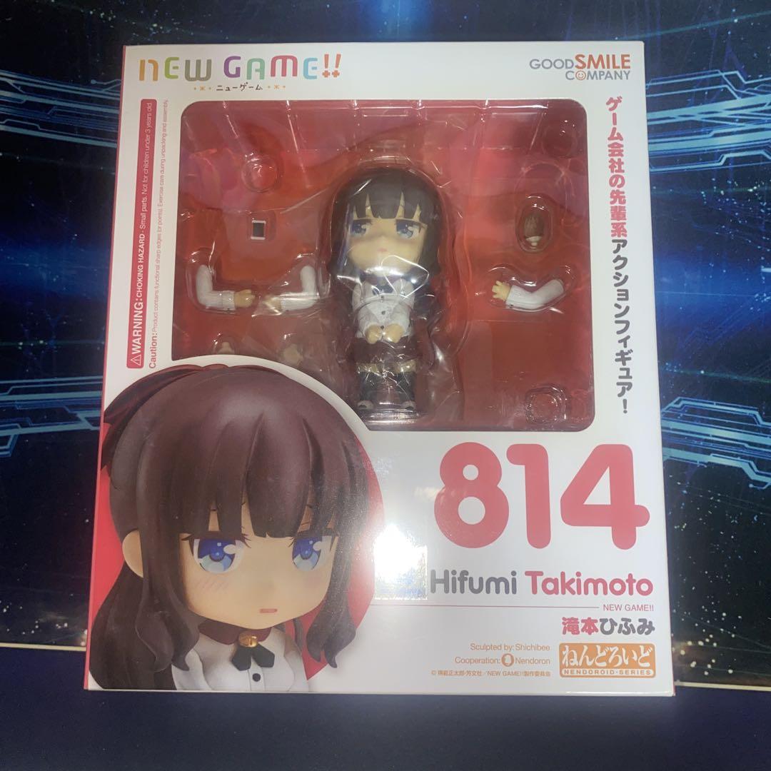 

[USED] NEW GAME!! Hifumi Takimoto Nendoroid 814