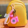Klassisk tecknad söt nyckelring hänge väska hänge