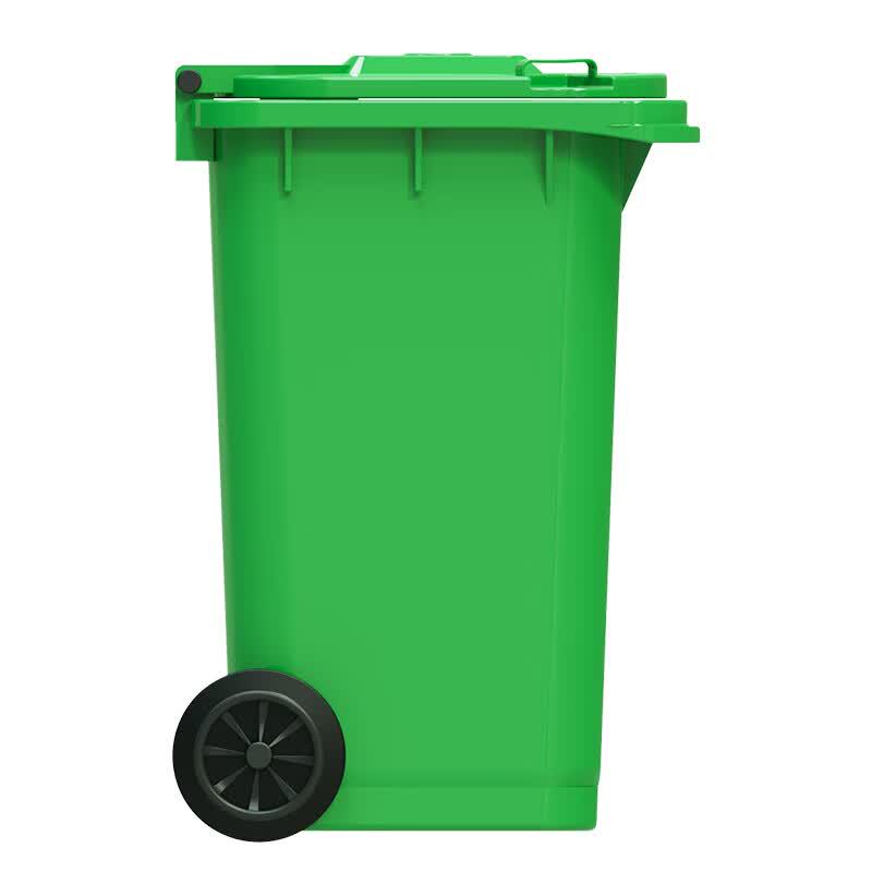 Kelibang 120L Heavy-Duty Outdoor Commercial Waste Bin with Wheels