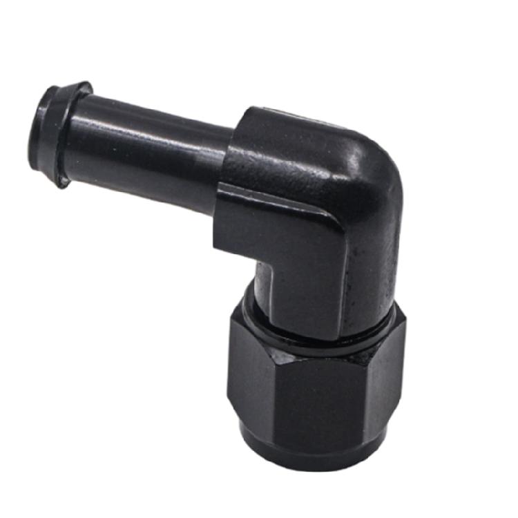 90 Degree Angled Fitting Adapter AN6 to 3/8in 5/16in Oil Cooling Connector For Hose Routing In Tight Spaces
