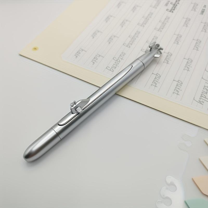 1Pc Golden Silvery Simulated Nuclear Submarine Model Pens, Simulated Submarine-shaped Ballpoint Pens Gifts