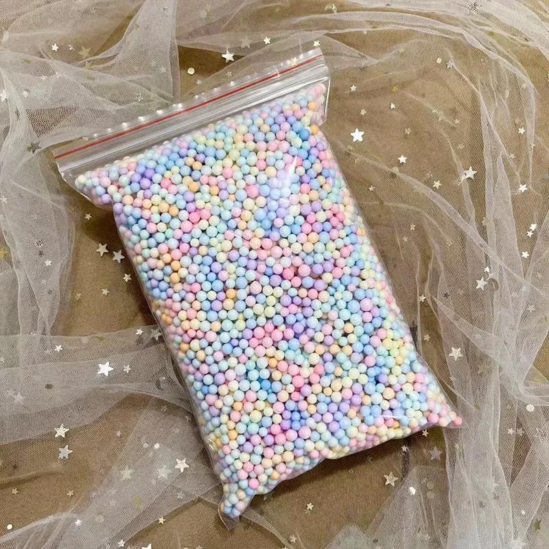 10g 4-6mm Mini Color Foam Balls Polystyrene Filler Styrofoam balls Craft DIY Home Wedding Decoration