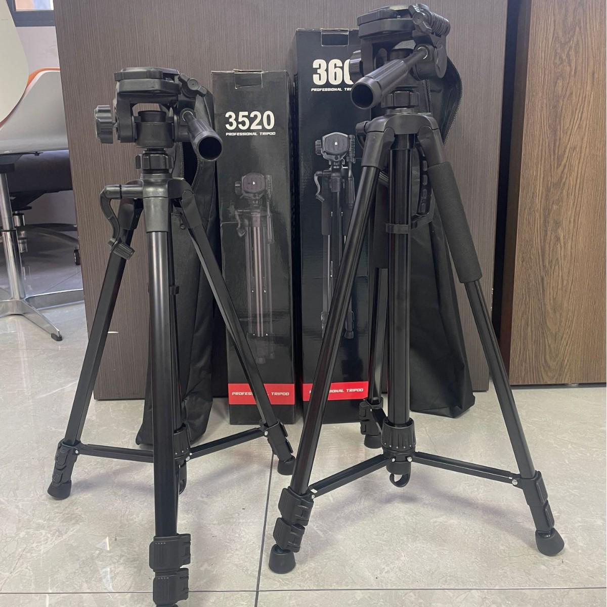 

1.7m 360°/3520 Tripod for Fishing Light, Camera & SLR Photography 1.1m tripod + phone holder