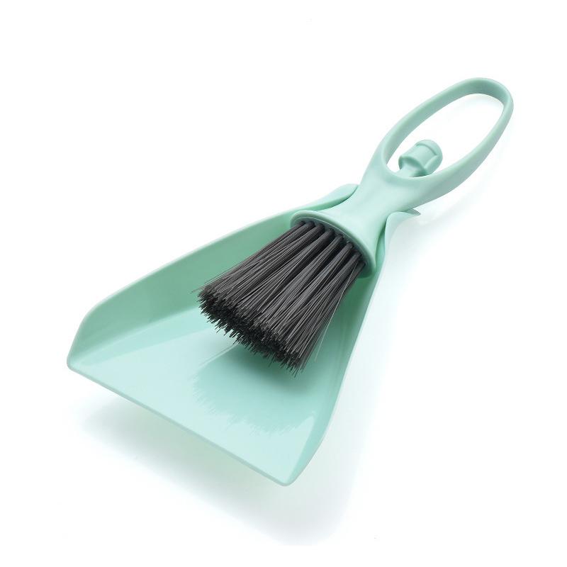 

1Pcs Mini Broom Dustpan Set Desktop Clean Brushes Table Keyboard Drawer Corner Clean Tool Household Cleaning Tools Small Gap Brush зелёный