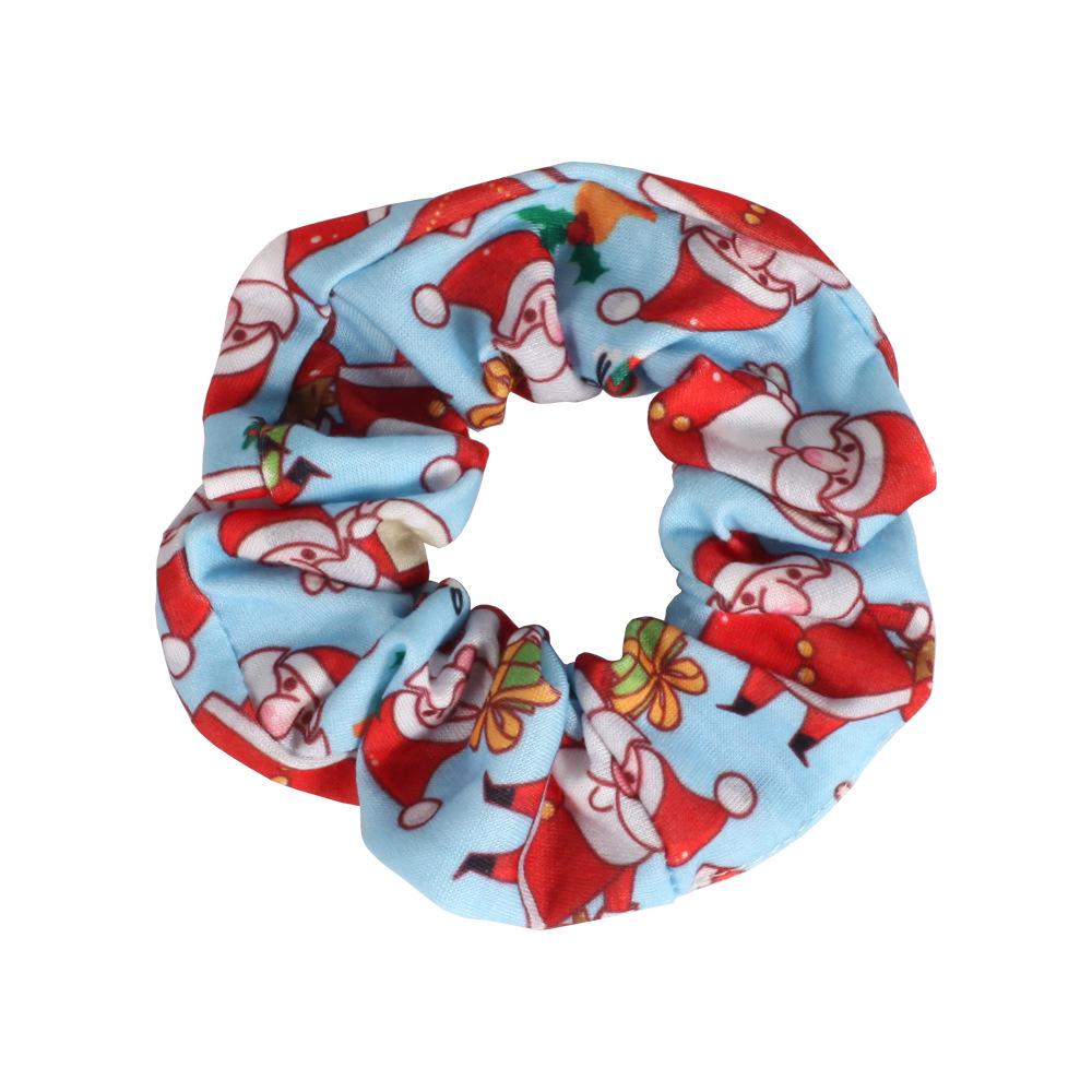 Christmas Hair Ring Set: Snowman, Bells, Santa Hat, Antlers, Candy Cane & Festive Accessories