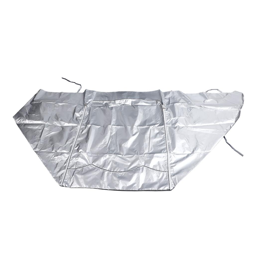 Washing Machine Cover 69x80x98cm Polyester Waterproof Sunproof with Zipper for Home Kitchen
