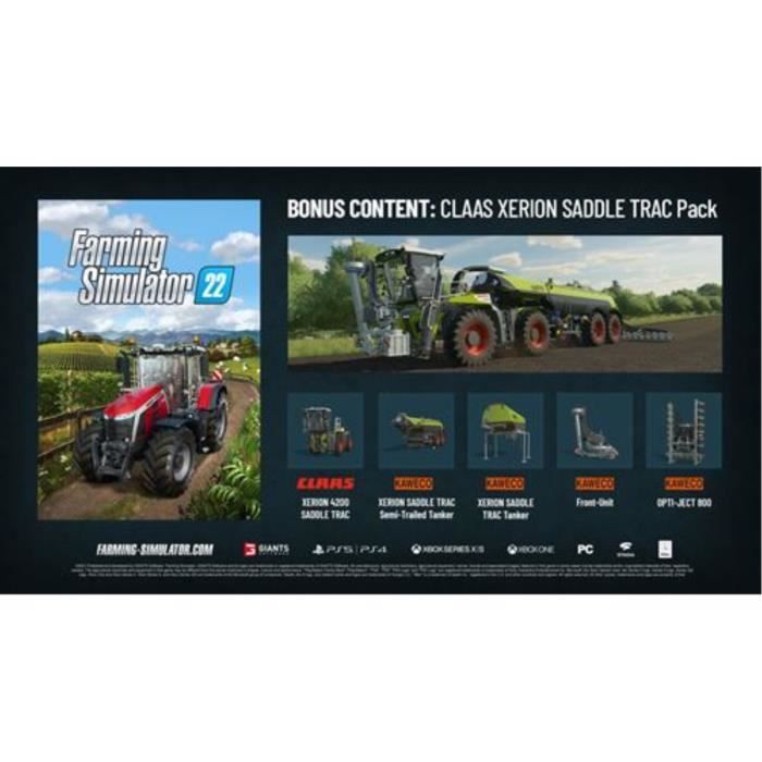 JEU PS5 FARMING SIMULATOR 22 GIANTS
