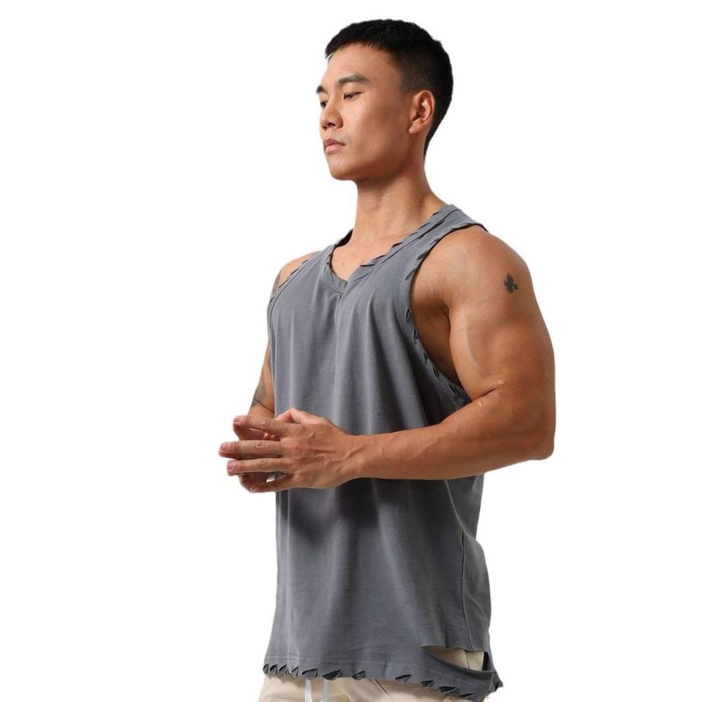 Men's Quick-Drying Stretch Basketball Vest for Summer Fitness & Outdoor Running