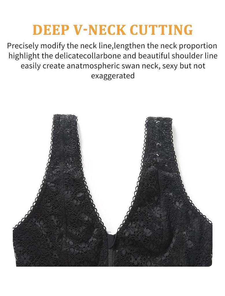 Women's Sexy Lace Sheer Bodysuit: Waist Slimming, Butt Lifting, and Body Shaping.