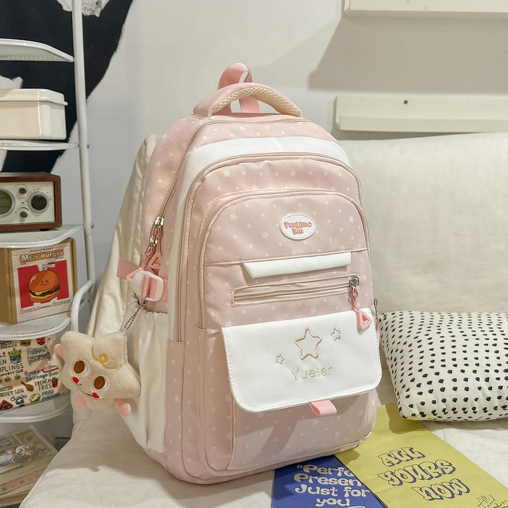 Schoolbag Schoolbag for Primary School Students In Grades 3 To 6 Large Capacity Backpack 1011 New Junior High School and High School Students Small