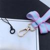 Neckband Lanyard Bowknot Hang Rope Mobile Phone Straps Neck Strap Phone Lanyard Keychain Lanyard