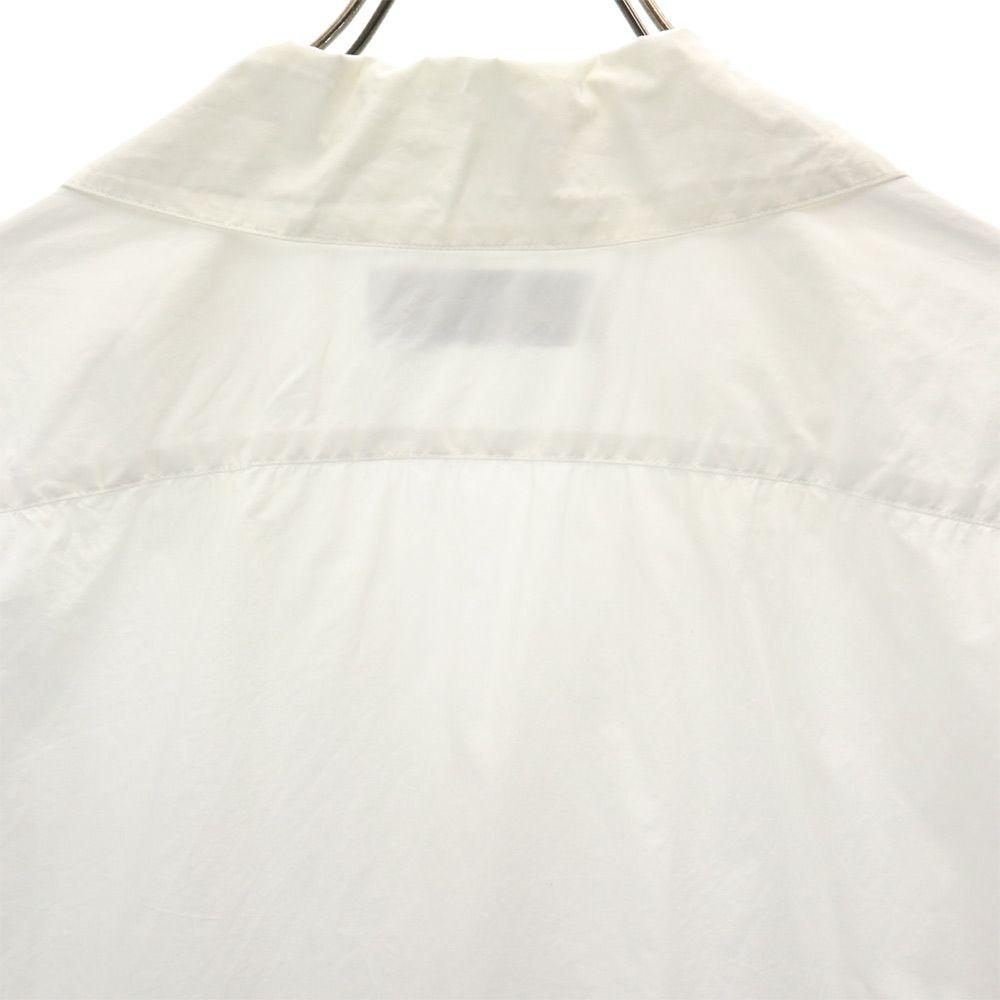 MSGM Short sleeve Hem switch Open collar shirt 16/41 White system Men's Used