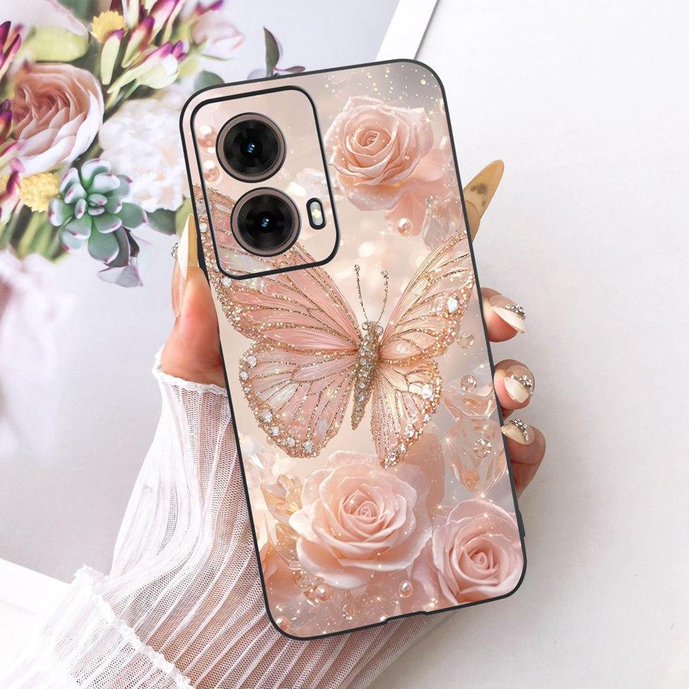 Schutzhülle für Motorola Moto G85 XT2427-3 Silikon, niedlich, modisch, lustig, cool, lackierter Bumper für Motorola G85 Moto G85 Handyhülle