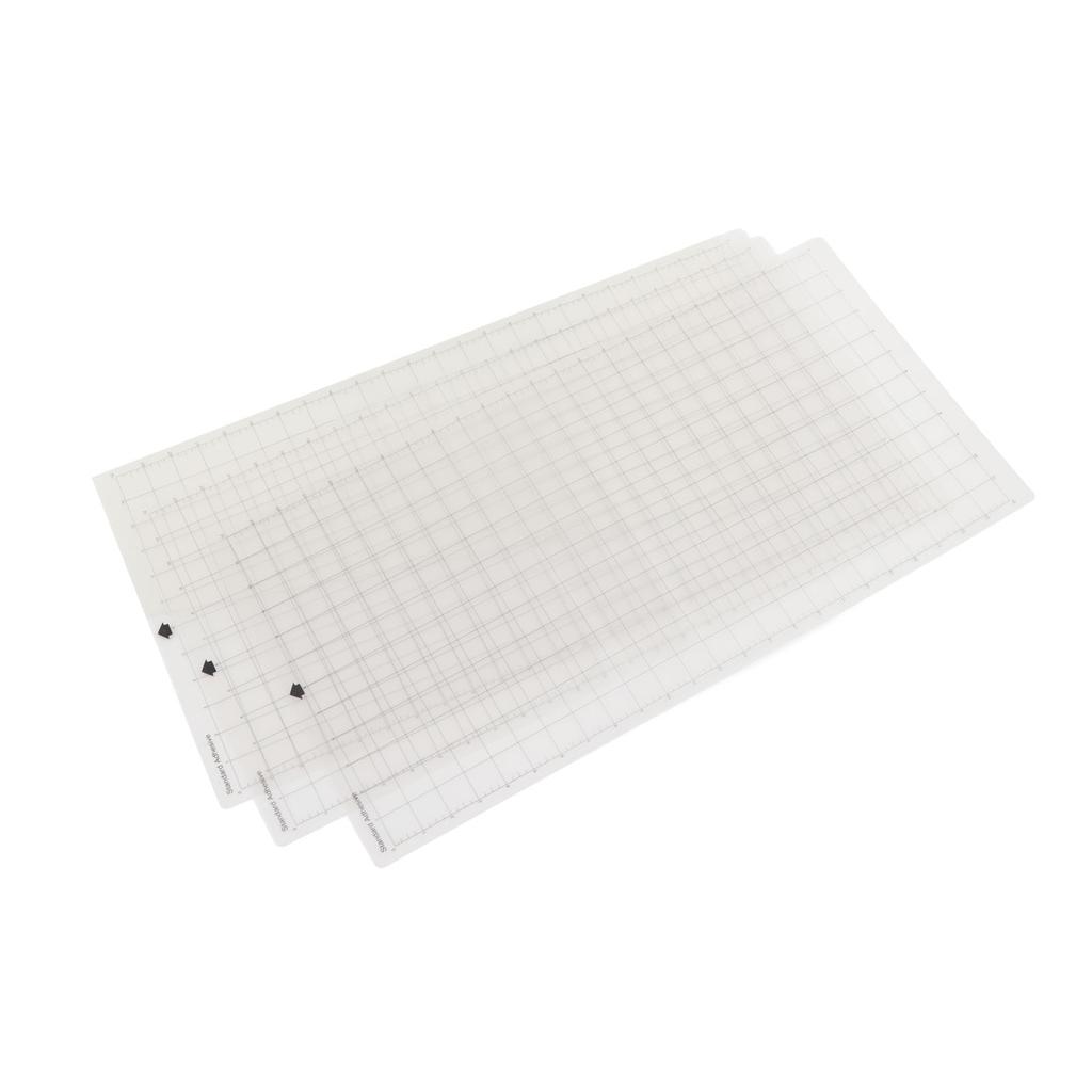 20PCS Flexible Blank Polyester Stencil Sheets 3PCS Transparent Cutting Mat for Craftsmanship