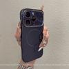 Seconds change iPhone17 Xingyu orange magnetic attraction for 17ProMax Apple 16 glass large window magnetic mobile phone case