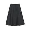 Lap Nylon Cargo Long Skirt As2ws463