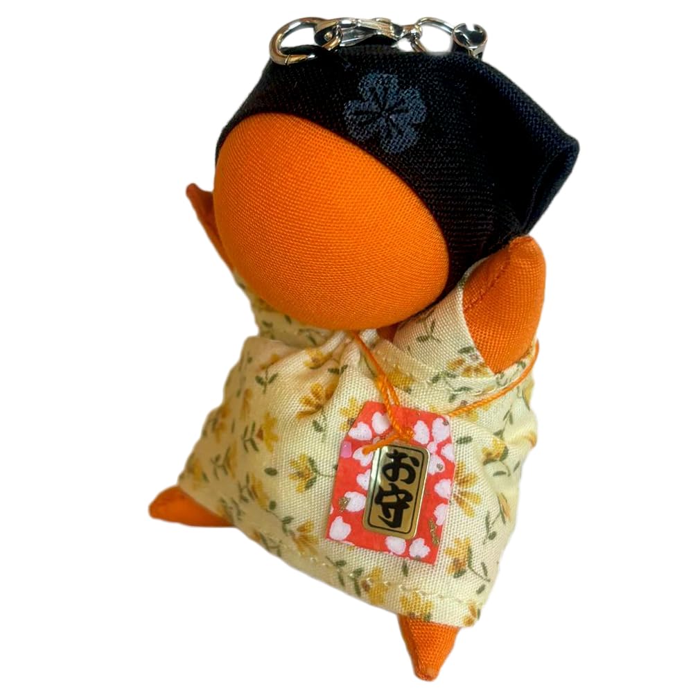 

[Ohanamoana Эксклюзив] Печать Благословенный Клевер Материнство Сарубобо Оранжевый Безопасные Роды Сарубобо Хида Такаяма Роды Ребенок-Удача Сарубобо