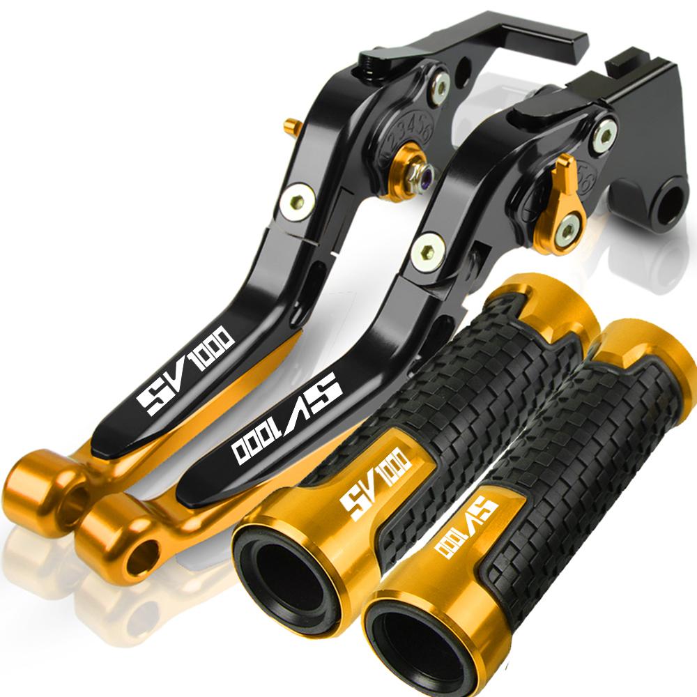 For SUZUKI SV1000 SV 1000 S 2003-2007 2004 2005 2006 Motorcycle Parts Adjustable Brakes Extendable Clutch Lever Handle Bar