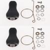 Fishing Reel Handle Knob Kit With Bearings And Screws Fishing Reel Rubber Grip Knob Replace Accessories