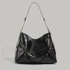 Women's Bag 2025 New Model, Niche Retro Style, High-end Casual Biker Bag, Large-capacity Commuter Shoulder Bag, Trendy