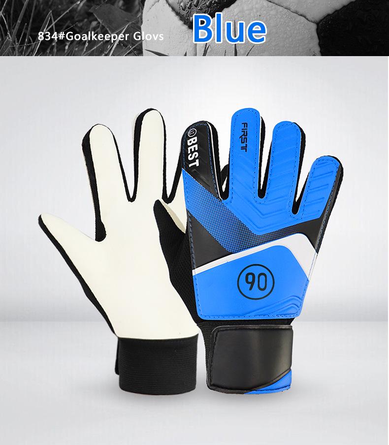 Children's Latex Anti-Collision Goalkeeper Gloves with Hand Protection