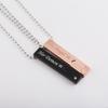 Her King & His Queen Couple Military Card Necklace  Pendant Valentine's Day Wedding Anniversary Crown For Man Women Jewelry Gift