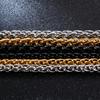 10mm Width Chain Bracelet 16-25cm GoldBlack Link Chain Bracelets for Women Men Fashion Jewelry