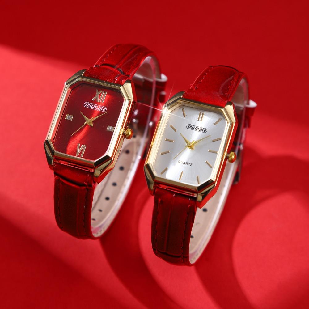 Watch 2-Piece Women S Watch Fashion Quartz Versatile Watch Watch + wristwatch