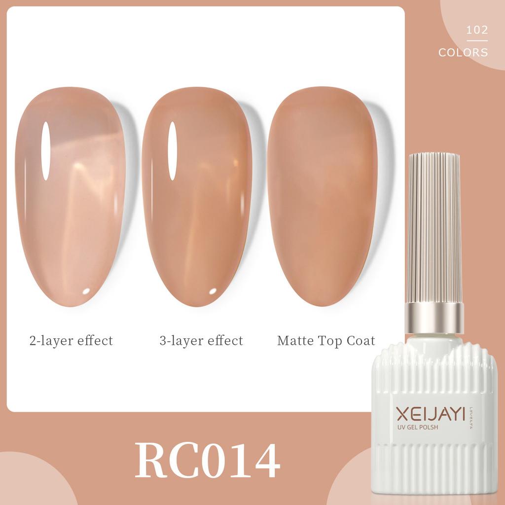 New Trendy 102 Colors of Long-lasting Gel Nail Polish for Women, Suitable for Professional Nail Salons.