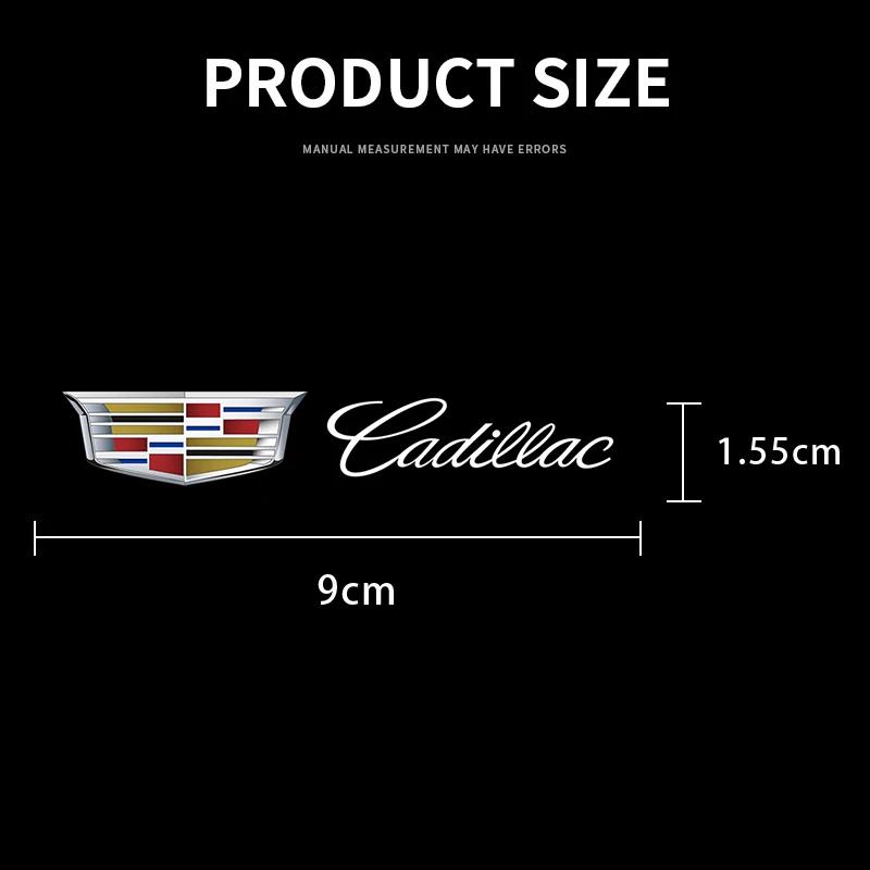 Bilinteriørklistremerke Sentralkontroll Dekaler Emblem Merke for Cadillac ATS BLS CT4 CT6 CTS ESCALADE STS XLR XT4 XT5 XTS SLS