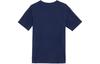 Men's PUMA DECO GLAM T-Shirts Men's Marine Blue Crew Neck Moderate