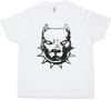 PITBULL Kids Boys T-Shirt Bad Dog Bullterier Combat Attack Chain Terrier Dawg