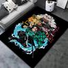 Demon Slayer Kimetsu No Yaiba Carpet Rug For Living Room Bedroom Home Sofa Decoration Kids Play Nonslip Floor Mat