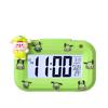 Cute Capi Mini Alarm Clock Desktop Table Clock Timing Cute KT Bow Decoration Children's Mini Clock