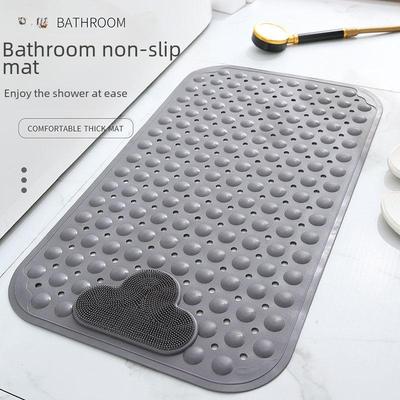 Cloud Massage Anti-Rutsch TPE Badematte mit Saugnäpfen und Ablauflöchern