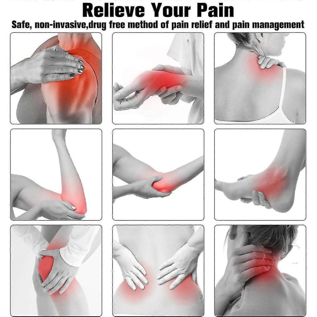 Dvoukanálový TENS svalový stimulátor Přístroj pro úlevu od bolesti s 8 elektrodami pro regeneraci těla