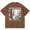 T-shirt Heavy Metal 100% Cotone 230 Gsm Stampa Band Rock Musica Popolare Unisex T-shirt Pesante in Cotone