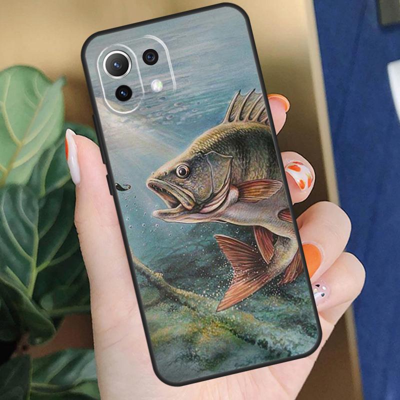 Fish Fishing Case For Xiaomi 17 Pro Max 14 15 Ultra 13T 14T 15T Pro POCO F8 F7 F5 F6 X5 X6 X7 Pro Coque