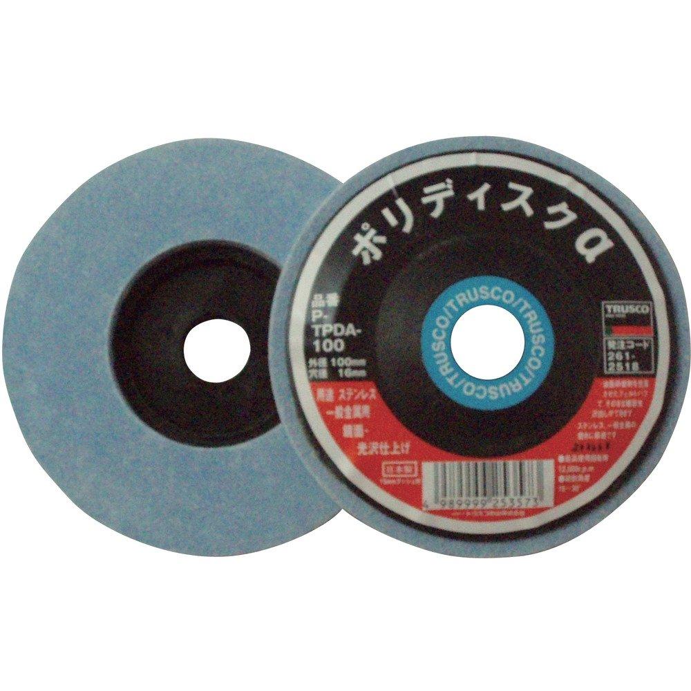 

TRUSCO Polydisc for polishing and 5 pieces 100 polishing, TPDA-100 чорний
