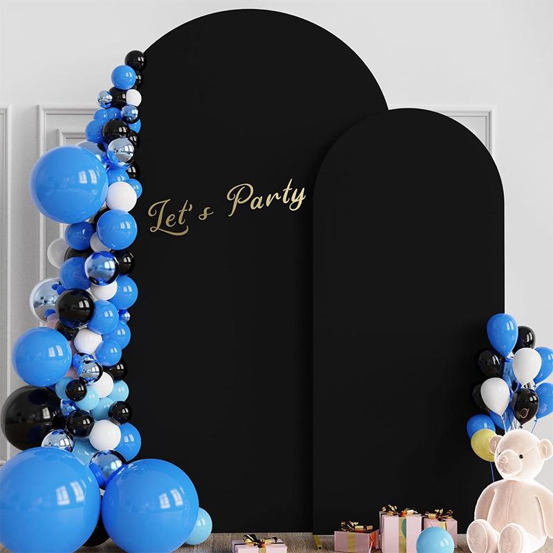 Wedding & Party Half-Round Stretch Arch Fabric Cover