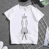 Fashion Breathable Tshirt for Boys  Girls with Cute Animal Print And round Neck ParentChild Matching Personality Clothing