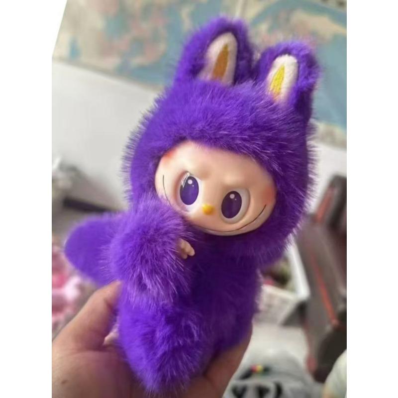 

Плюшевая кукла Ангельский Хвост Виниловая тряпичная кукла с глазами-бабочками фиолетовый