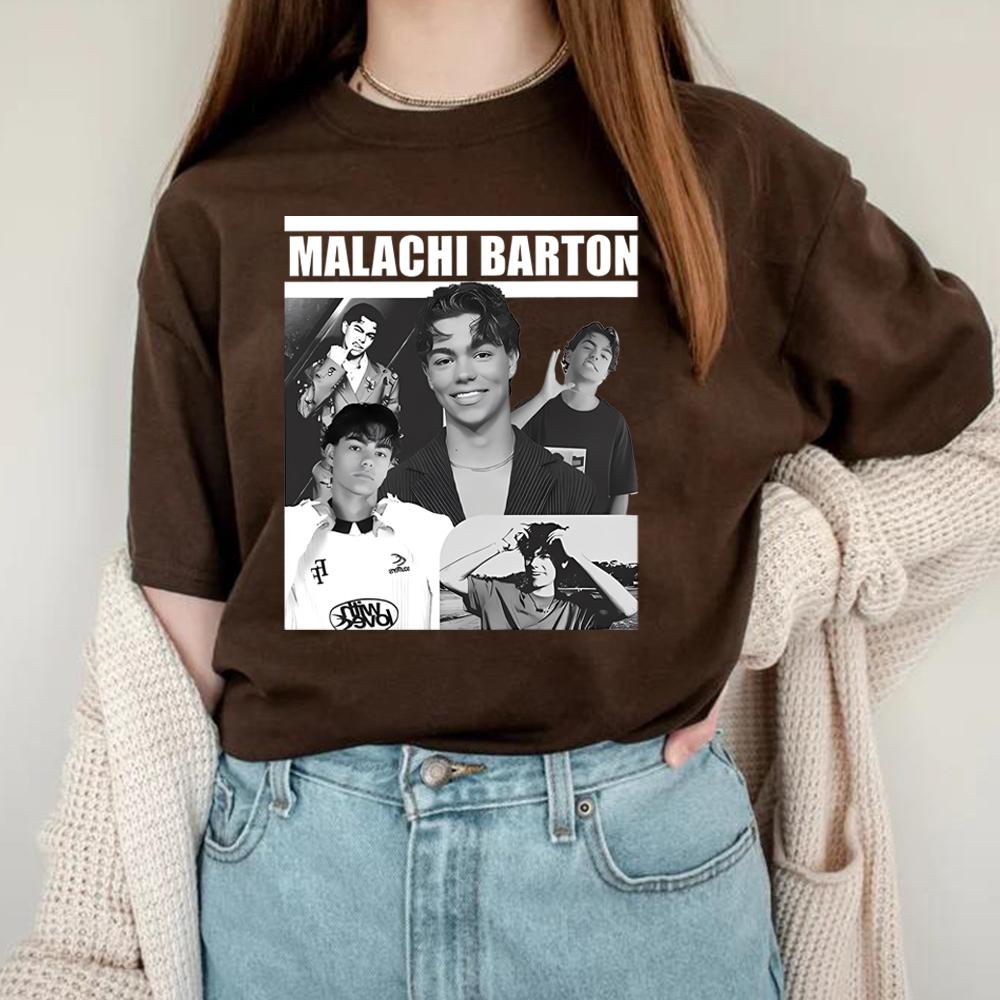 Malachi Barton Graphic Tshirts Zzombies Worlds Collide Tour 2026 Tshirt Short Sleeve Cotton FeUnisex T Shirt Streetwear Women Tee