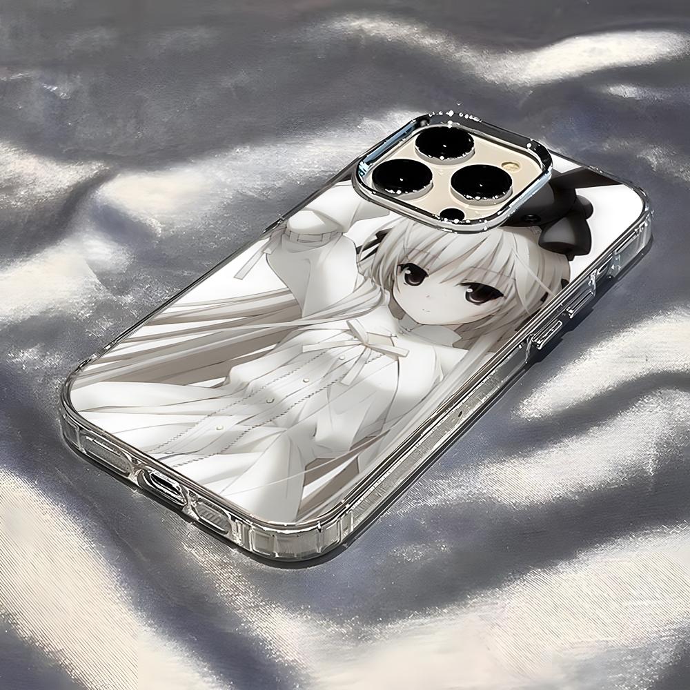 Y-Yosuga No Sora Phone Case For IPhone 17 Pro Max 16 15 14 Pro Max IPhone 13 Pro Max 11 Plus Transparent Cover